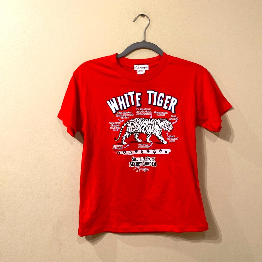 Kids Cotton Red Mirage Las Vegas Siegried & Roy's Secret Garden White Tiger L